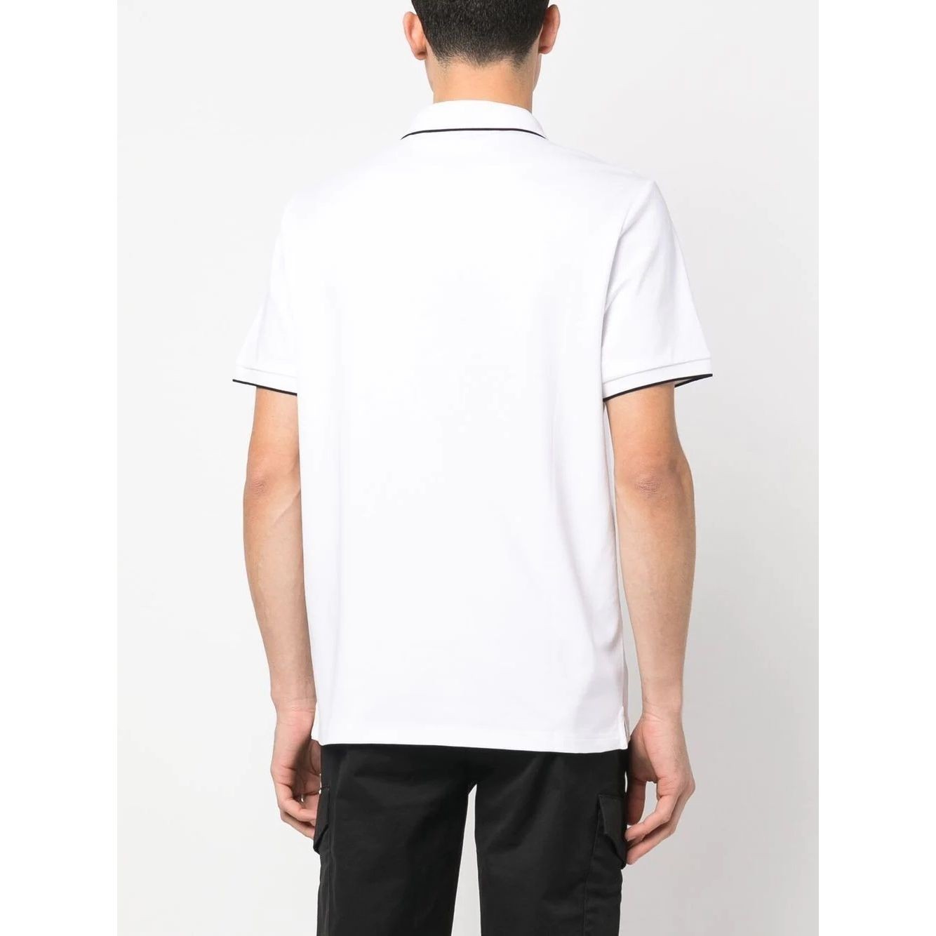 MICHAEL KORS Polo marškiniai trumpos rank. vyrams, Balta, Chest logo tipped polo 3