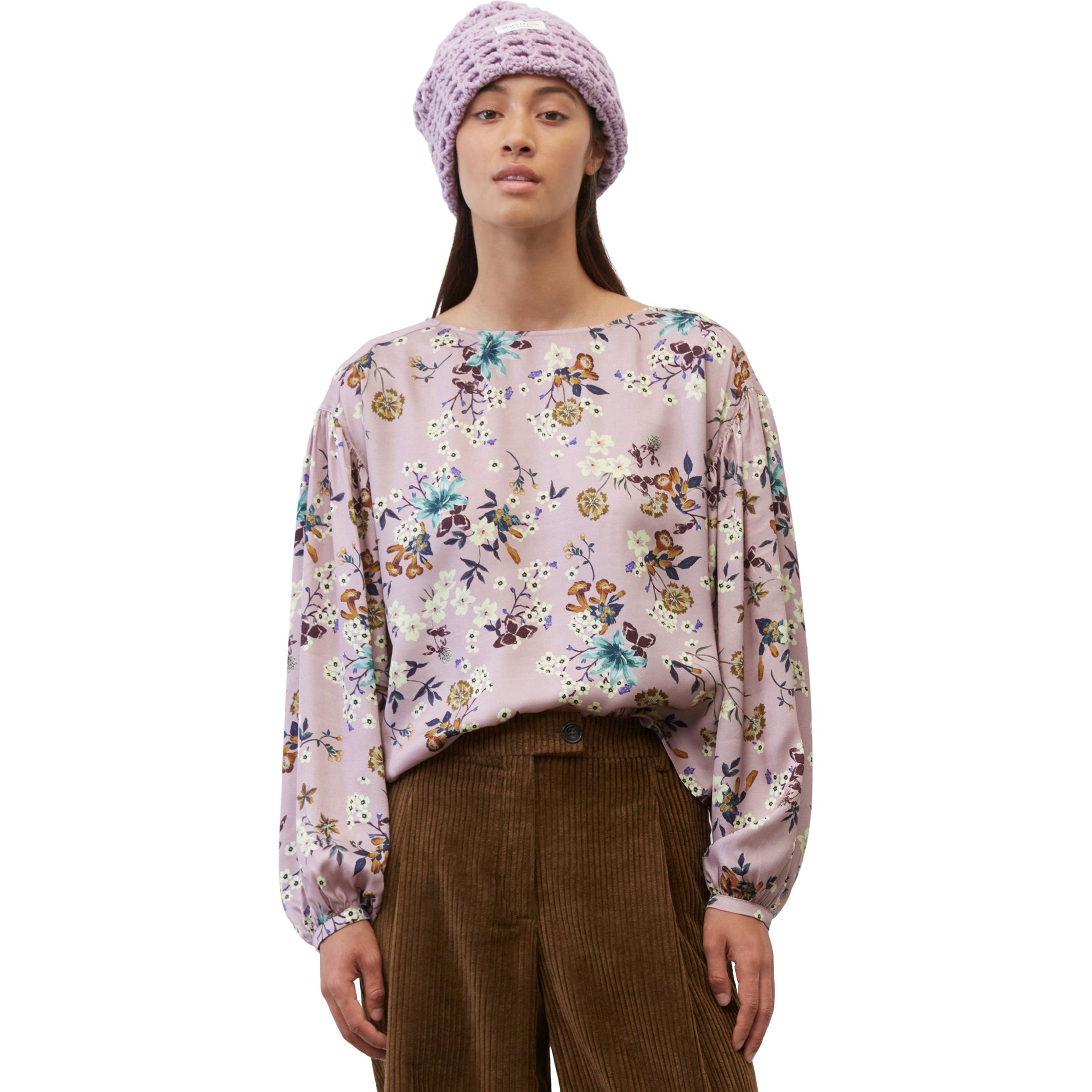 MARC O'POLO Marškiniai moterims, Marga, Blouse LS 2