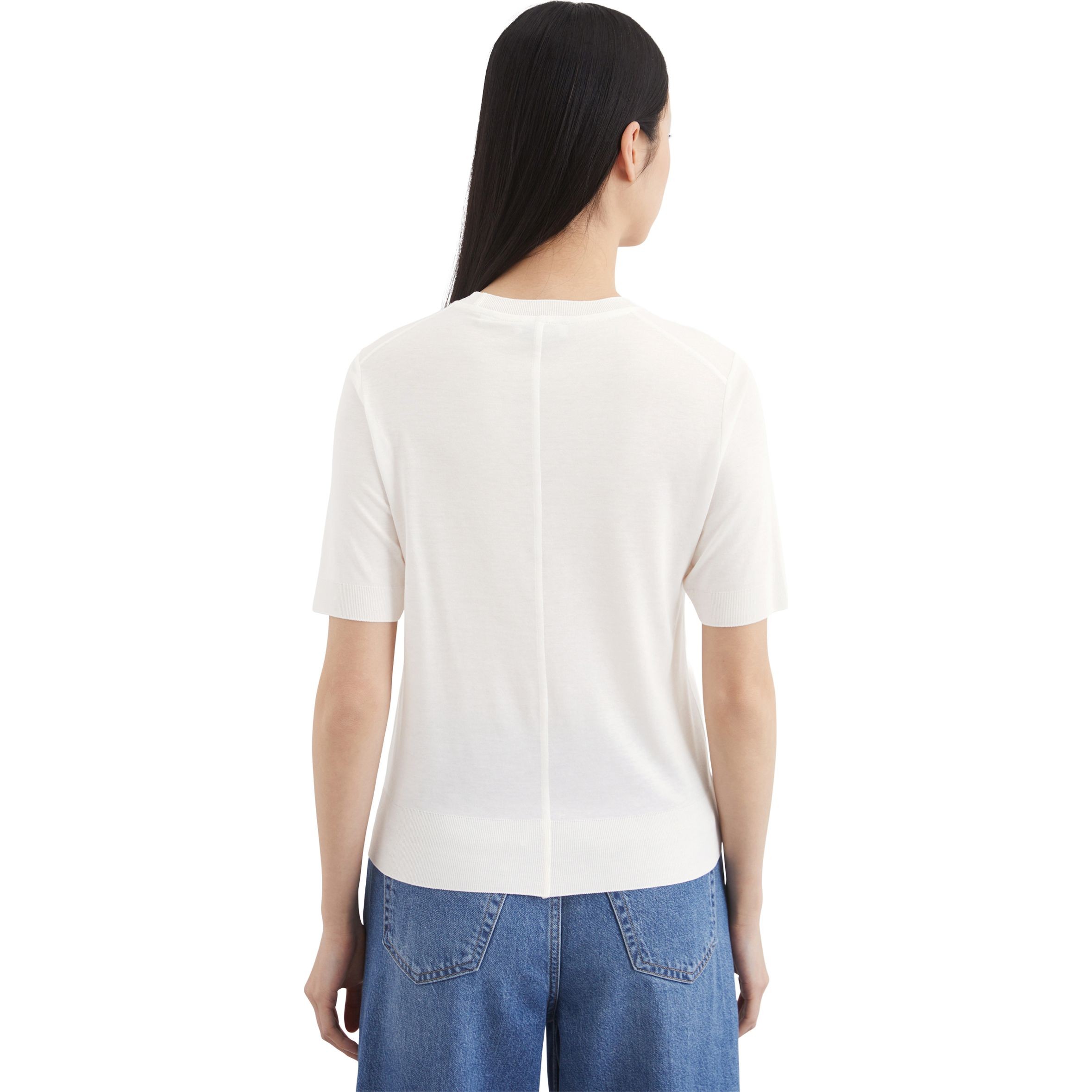 MARC O'POLO Marškinėliai trump. rankovėmis moterims, Balta, Tshirts sh 502205051037 3