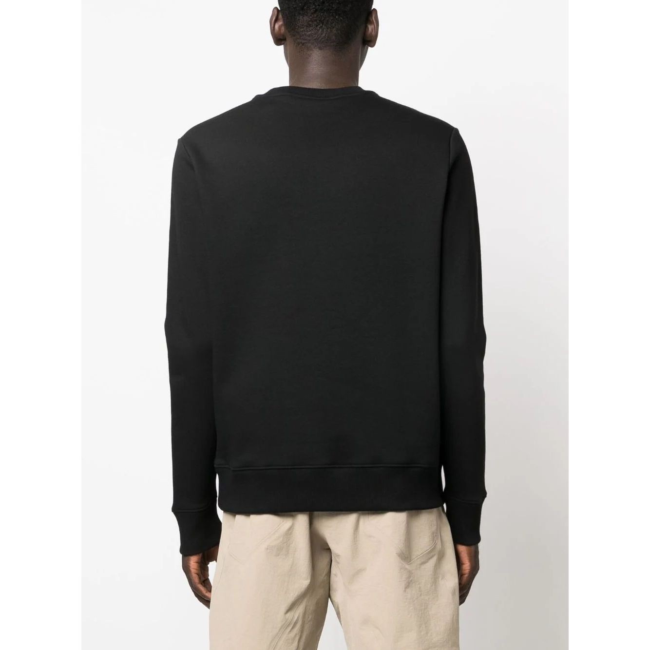 J.LINDEBERG Sportinis nertinis vyrams, Juoda, Alpha crew neck 3