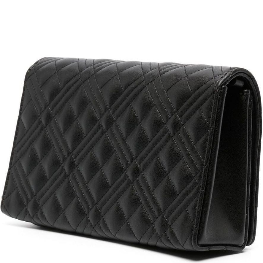 LOVE MOSCHINO Rankinė per petį moterims, Juoda, Crossbody 2