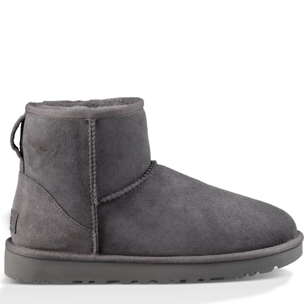 UGG Aulinukai moterims, Pilka, Classic Mini II booties 2