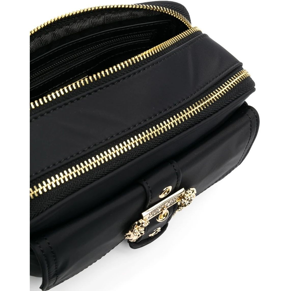 VERSACE JEANS CUTURE Rankinė per petį moterims, Juoda, Range f - couture crossbody 4