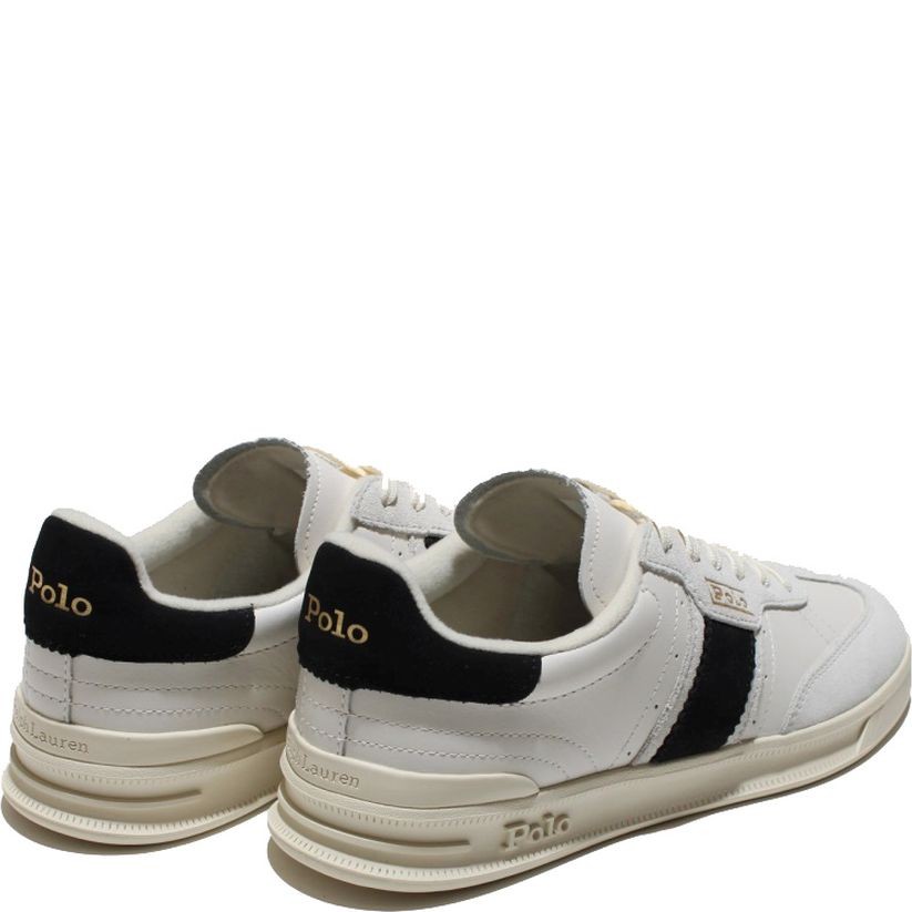 POLO RALPH LAUREN Laisvalaikio bateliai vyrams, Balta, Low top lace sneakers 4