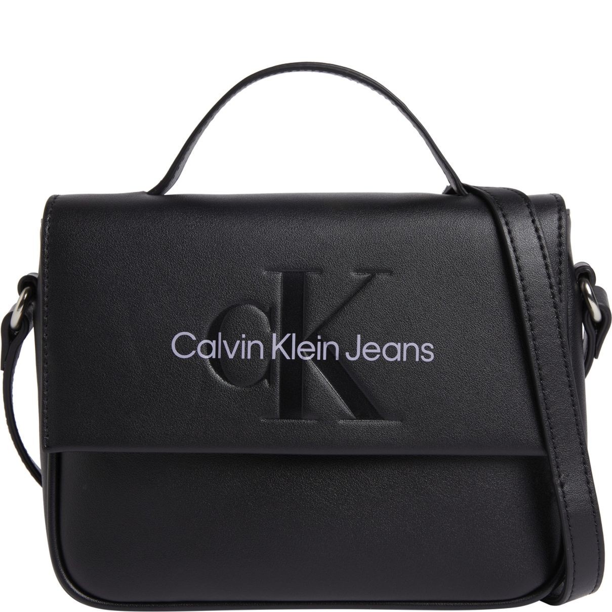 CALVIN KLEIN JEANS Rankinė per petį moterims, Juoda, Sculpted boxy crossbody 1