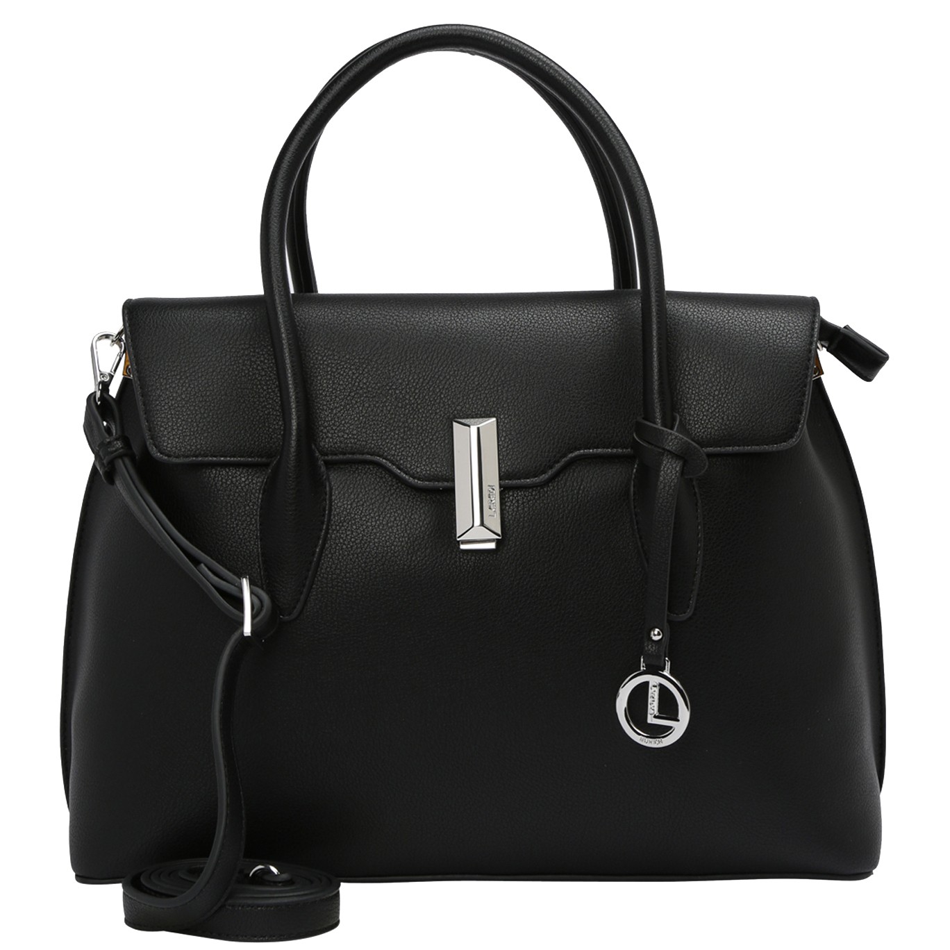 L.CREDI Rankinė, krepšys moterims, Juoda, Janna bag 1