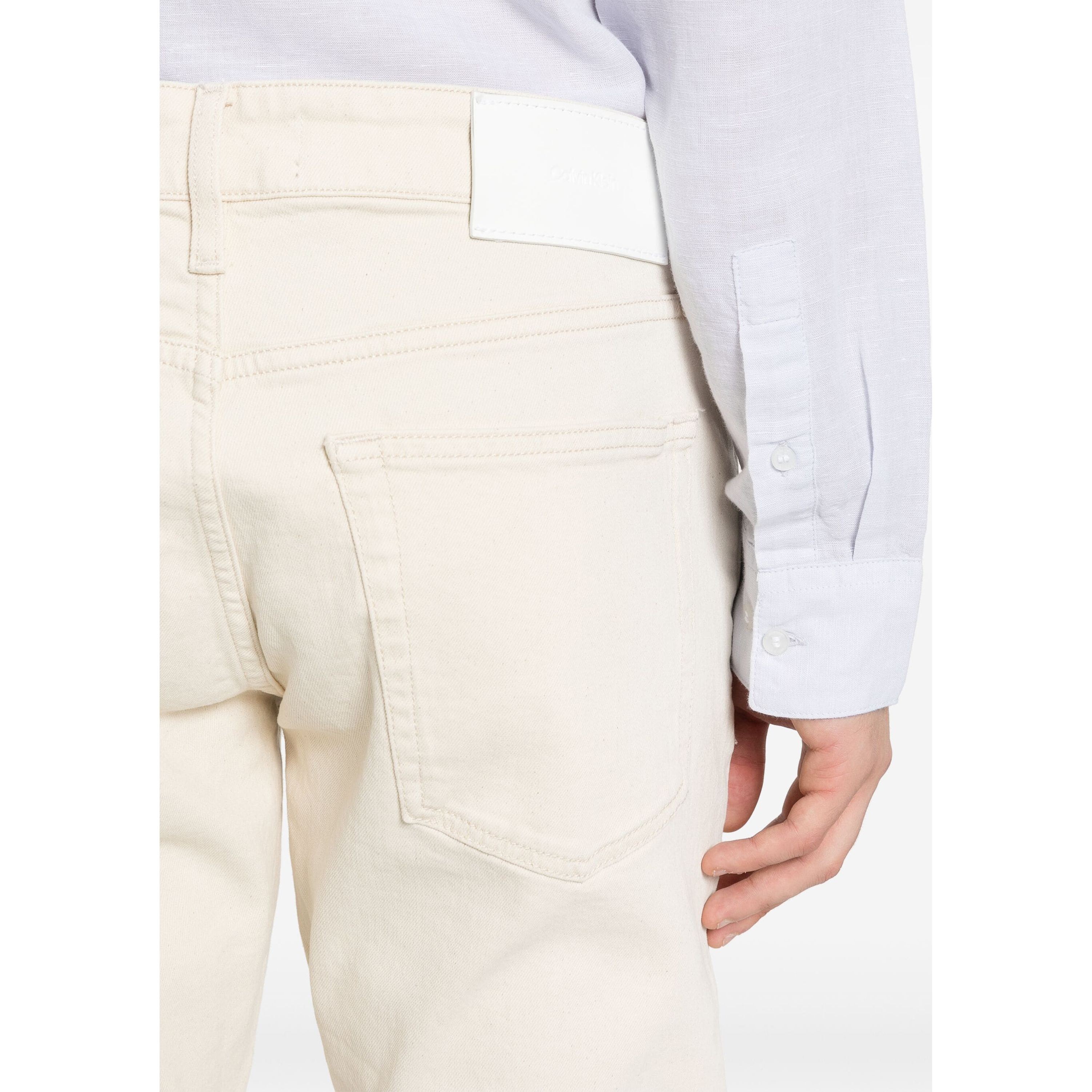 CALVIN KLEIN Slim džinsai vyrams, Mėlyna, Slim 4