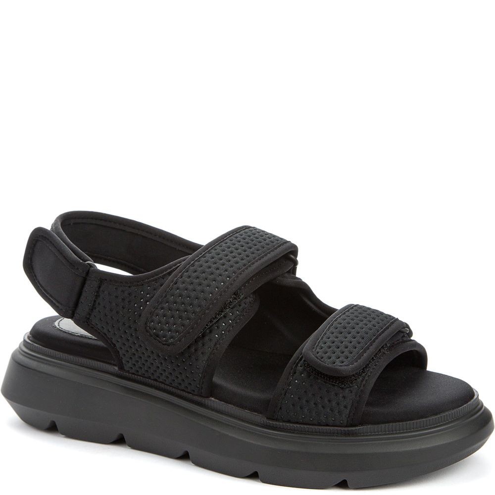 KEDDO Basutės moterims, Juoda, SANDALS