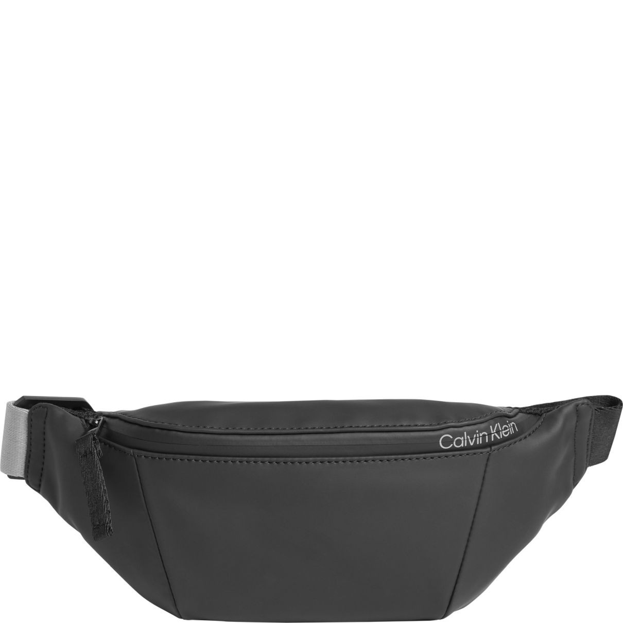 CALVIN KLEIN Rankinė per juosmenį vyrams, Juoda, Rubberized waistbag 1