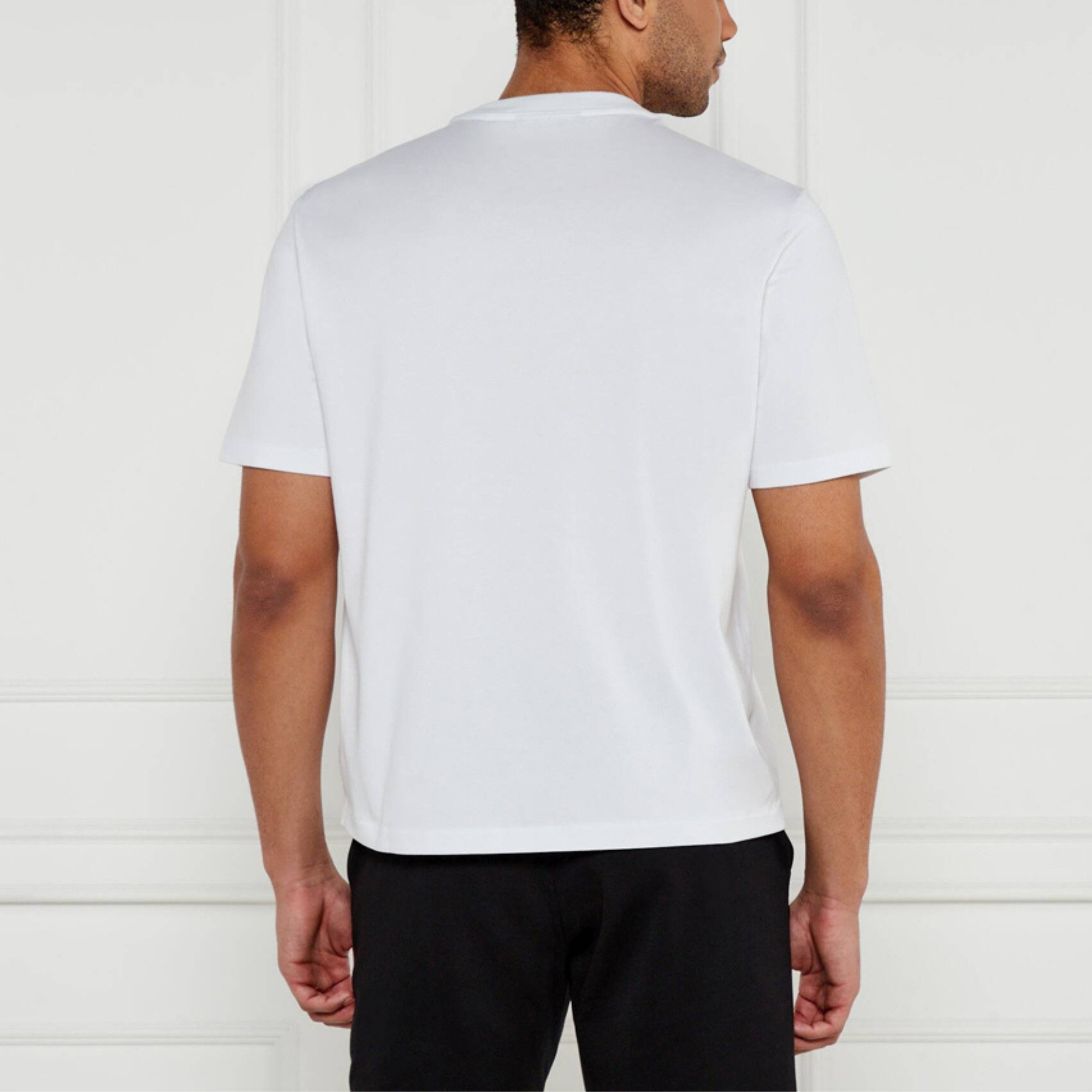 MICHAEL KORS Marškinėliai trump. rankovėmis vyrams, Balta, Victory ss tee 2