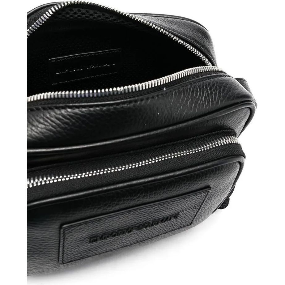 EMPORIO ARMANI Rankinė per petį vyrams, Juoda, Messenger bag 4
