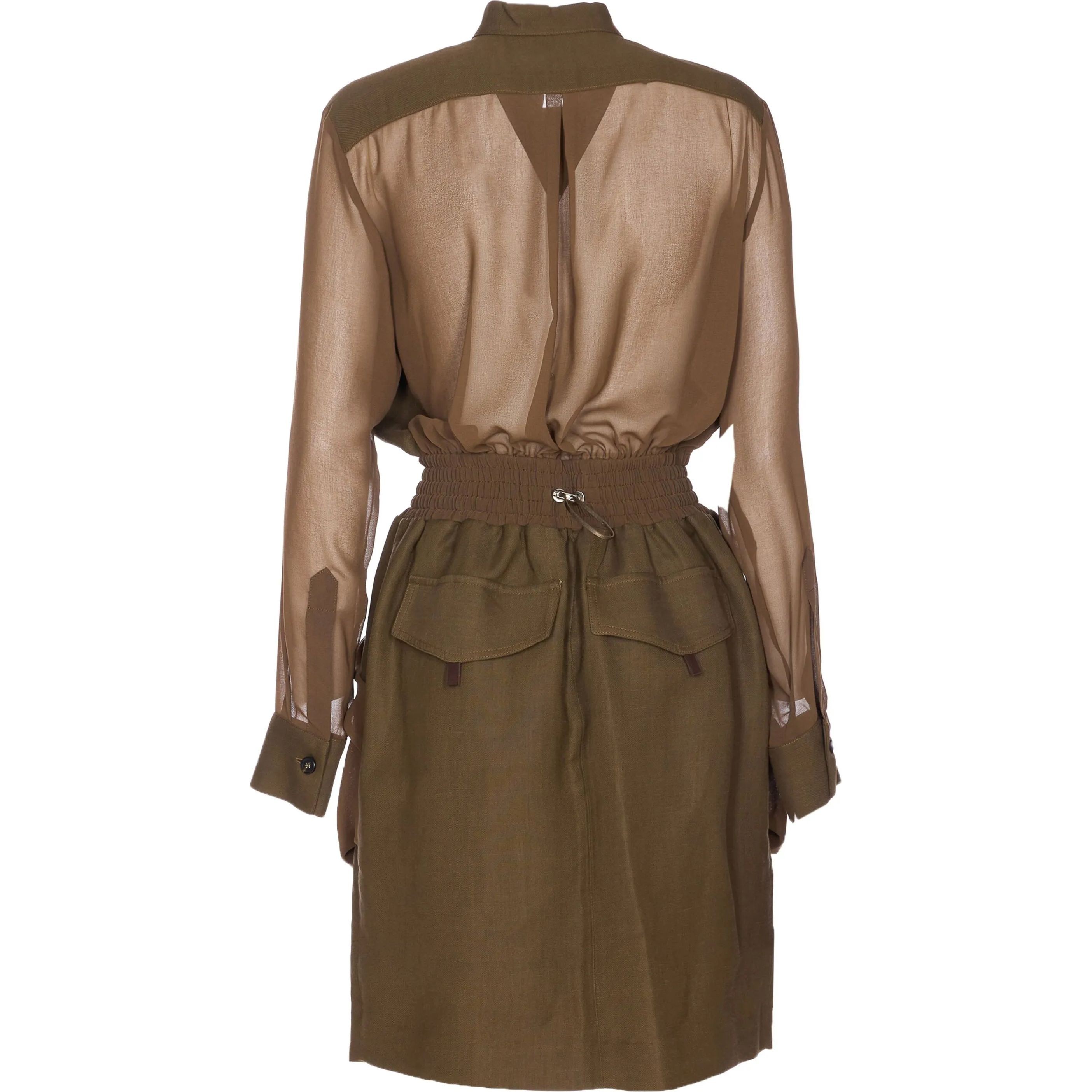 PINKO Midi suknelė moterims, Žalia, Benvenuto dress 2