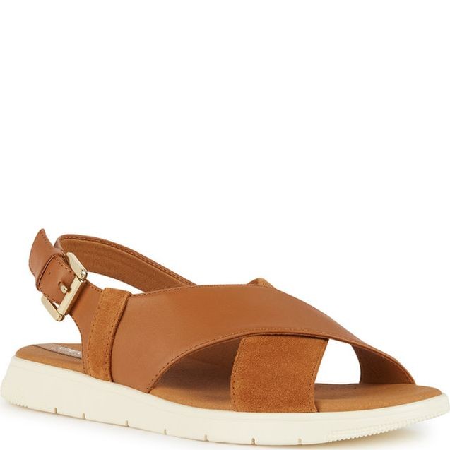 GEOX Basutės moterims, Ruda, Dandra sandals 2