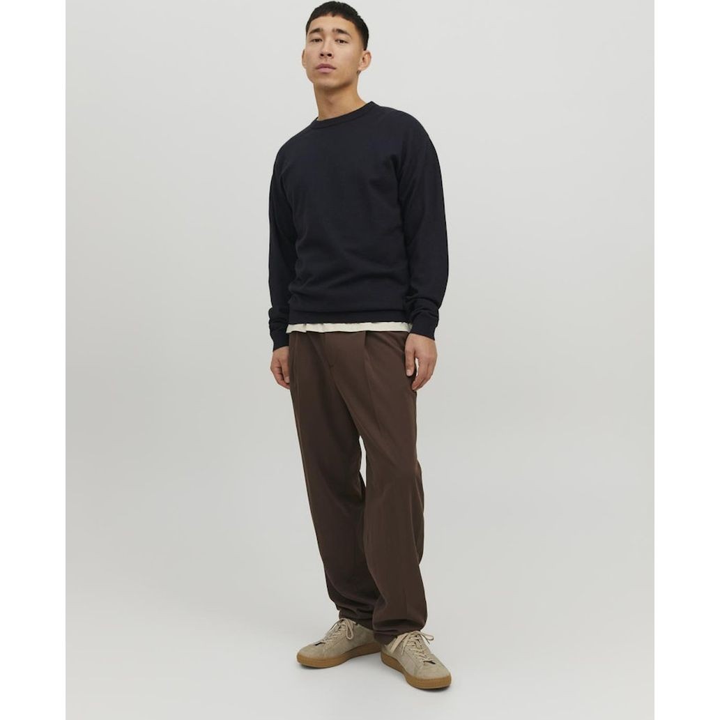 JACK & JONES Megztinis vyrams, Navy, JORPALMA LS KNI 4