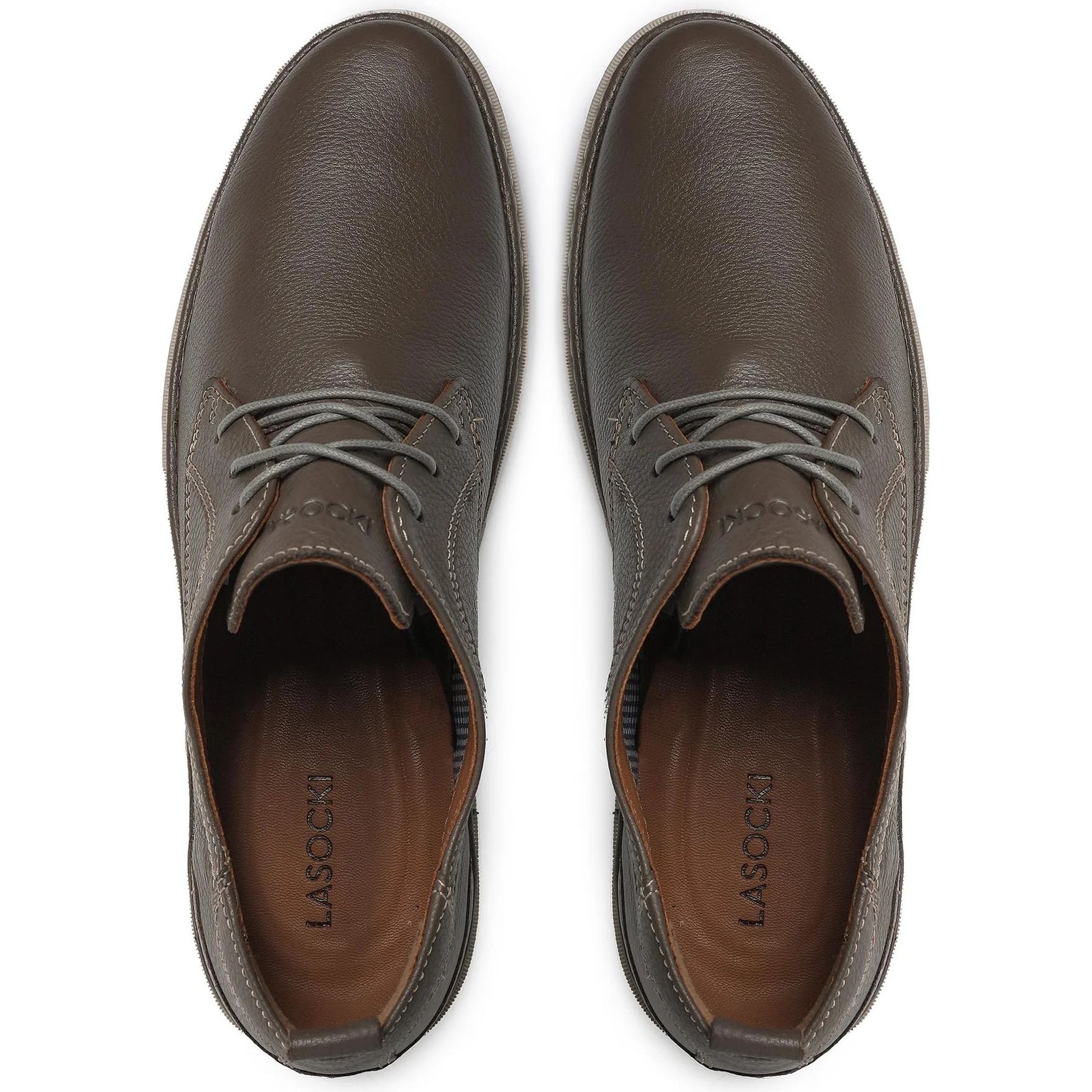 LASOCKI Bateliai - vyrams, Smėlio, SHOES 4