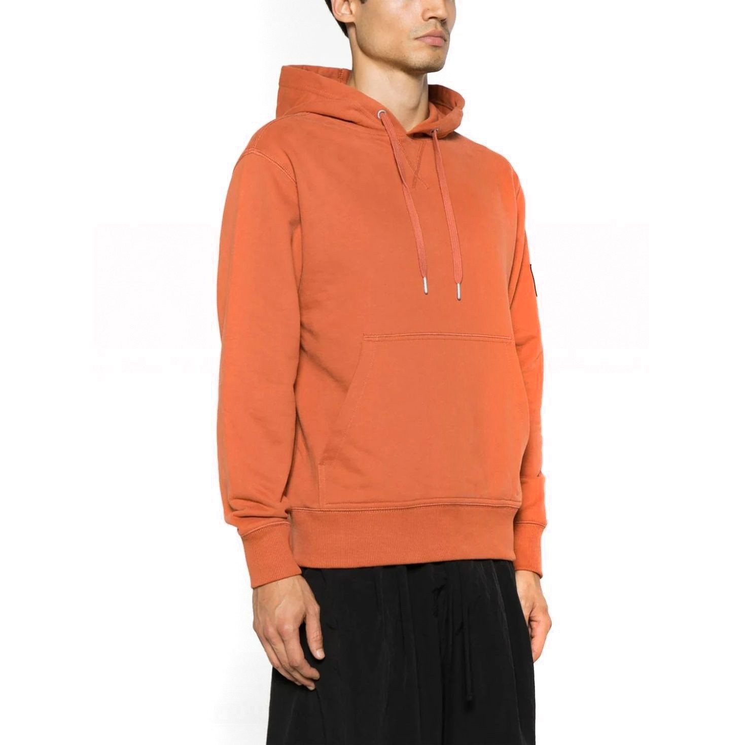 CALVIN KLEIN JEANS Džemperis vyrams, Ruda, Badge hoodie 2