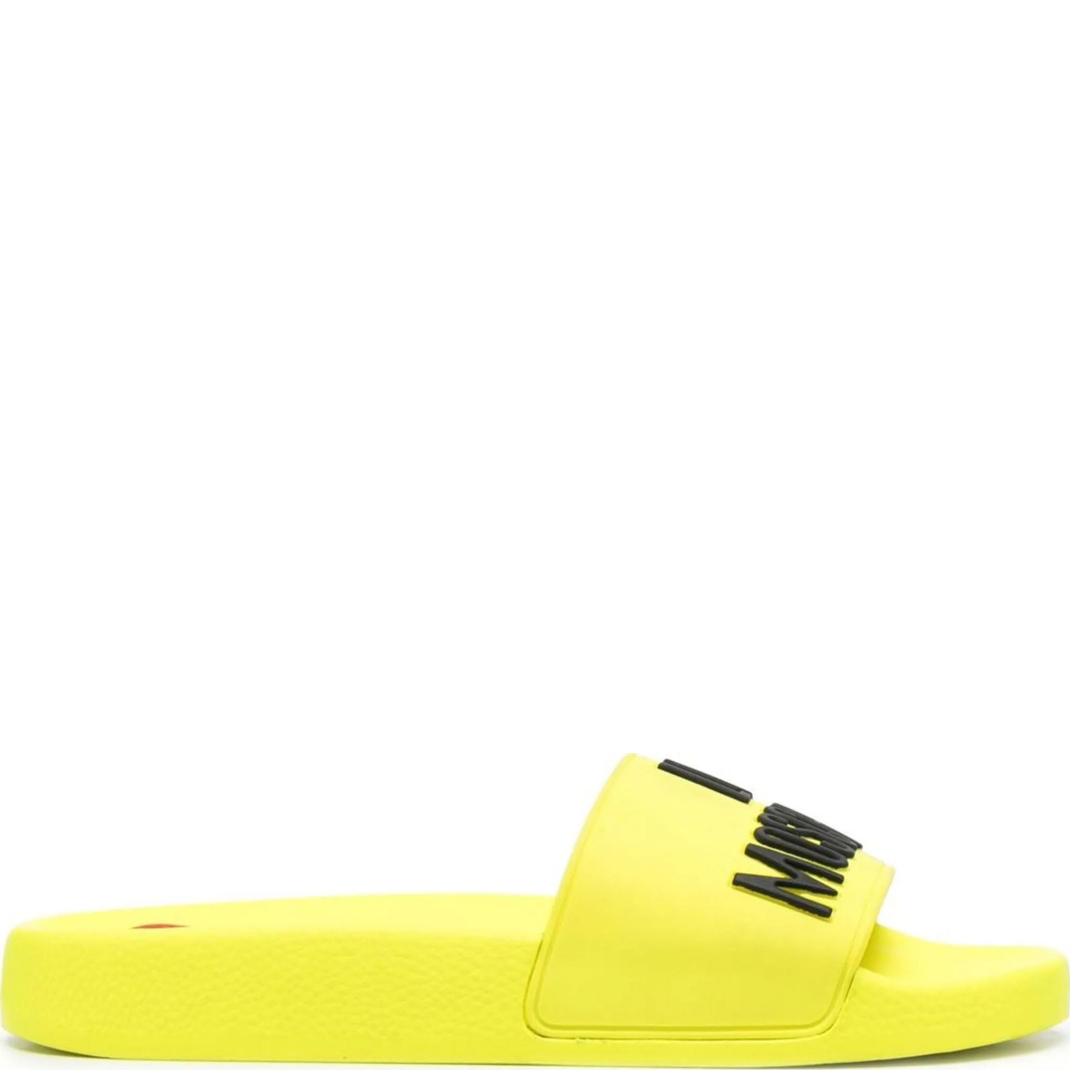 LOVE MOSCHINO Šlepetės moterims, Geltona, Pool25 slides 1