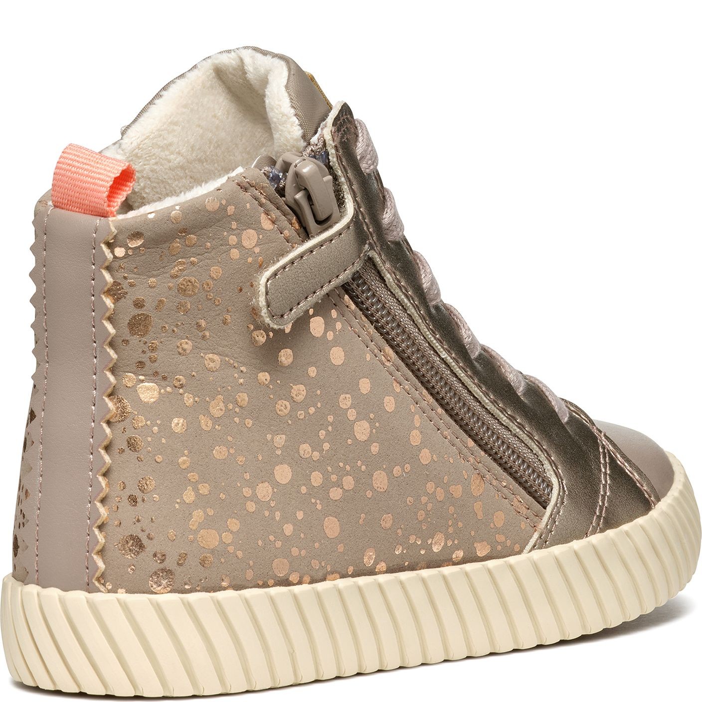 GEOX Aulinukai mergaitėms, Smėlio, Mirroless booties 4