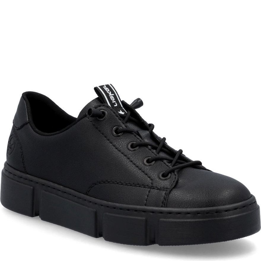 RIEKER Laisvalaikio bateliai moterims, Juoda, LEISURE 1