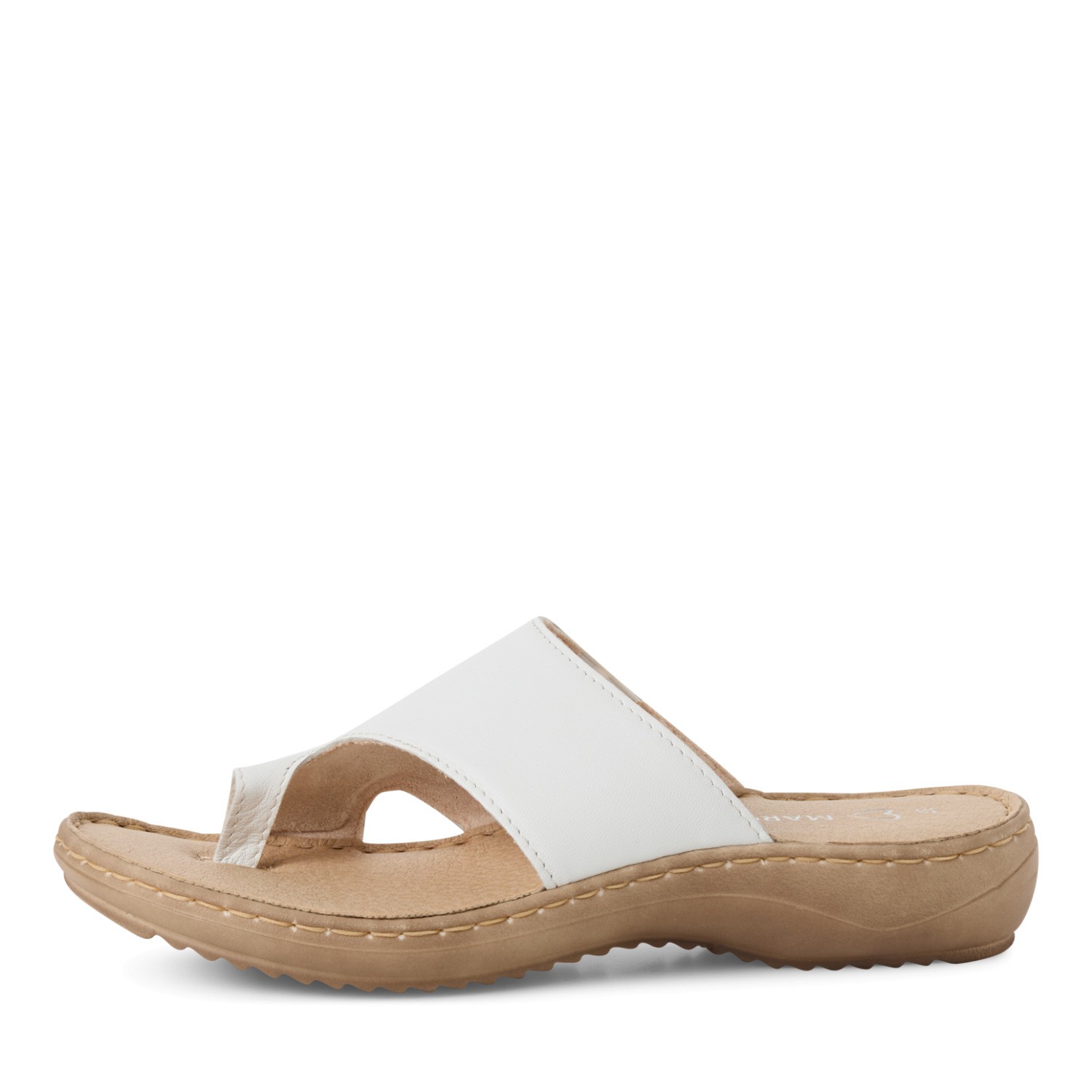 MARCO TOZZI Pliažo šlepetės per pirštą moterims, Balta, Flip-Flops 2