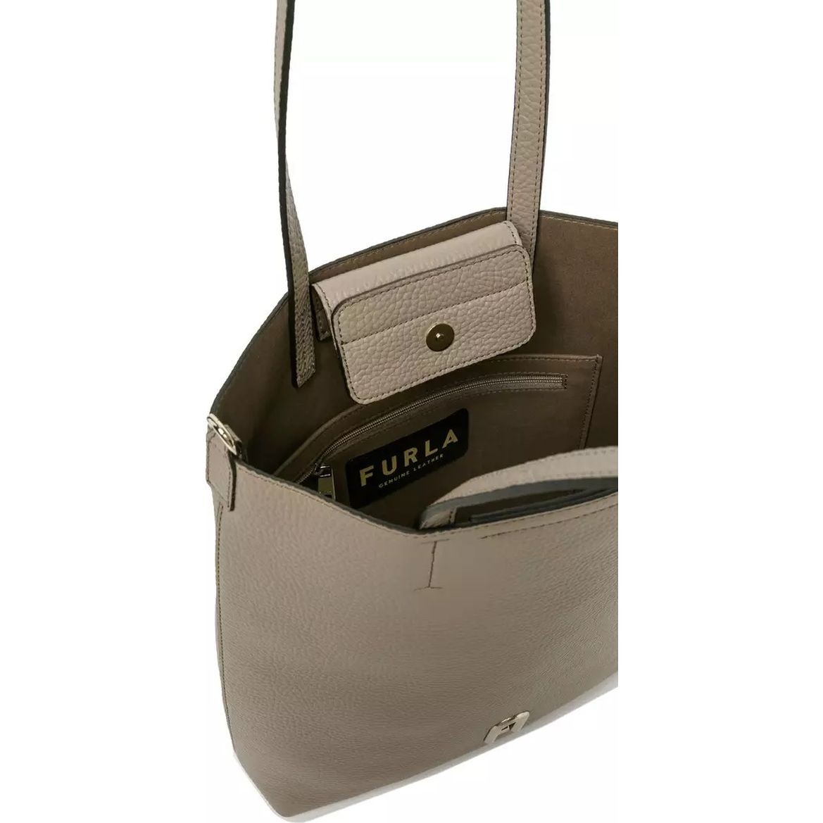 FURLA Pirkinių krepšys moterims, Pilka, Furla primula m tote 2