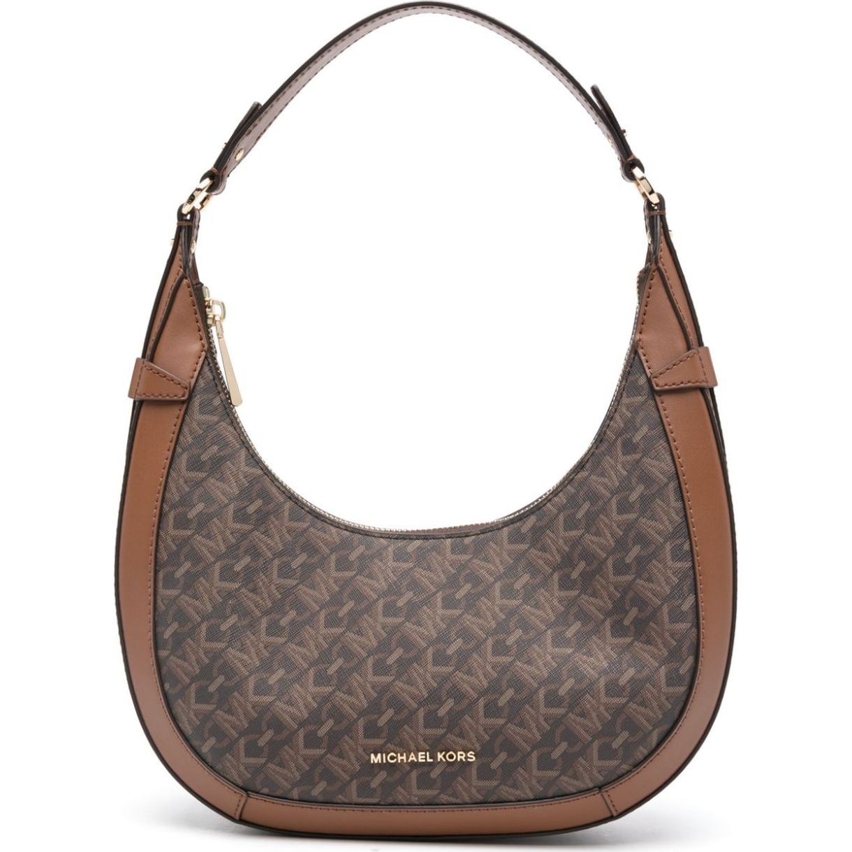 MICHAEL KORS Rankinė per petį moterims, Ruda, Small crescent tz shoulder bag 1