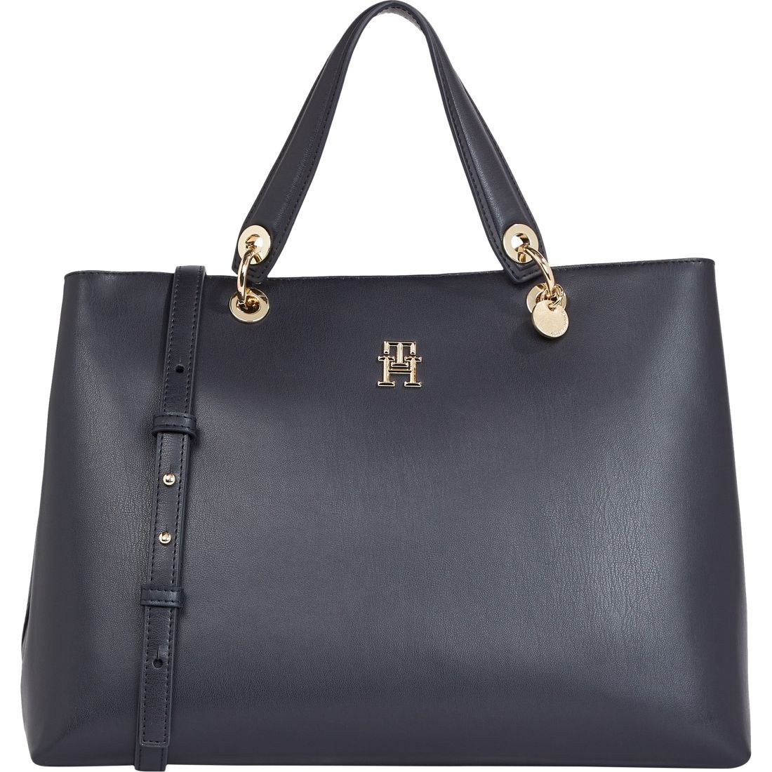 TOMMY HILFIGER Rankinė per petį moterims, Mėlyna, Chic satchel 1