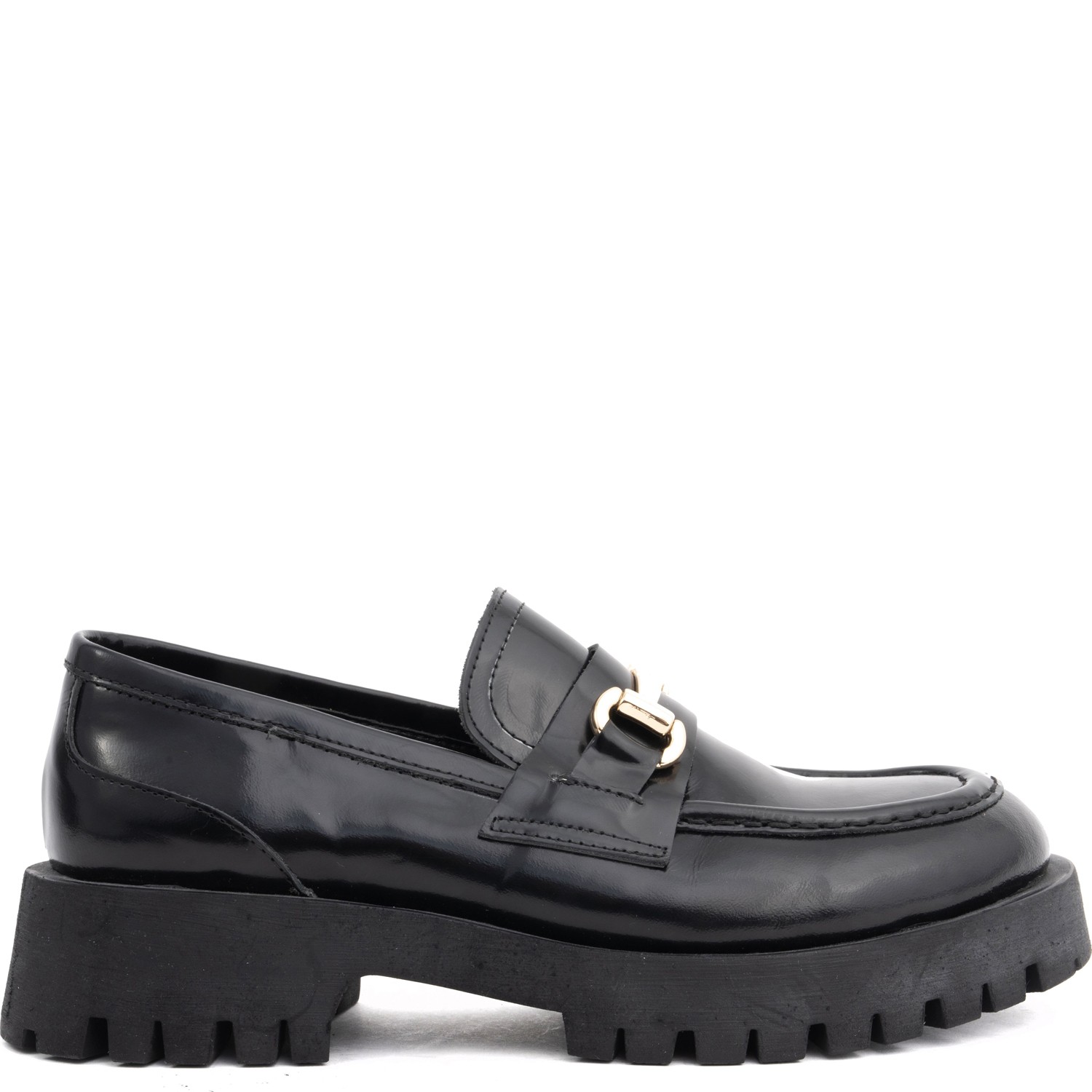 LA CONTE Loaferiai moterims, Juoda, Loafers, 25SS 2