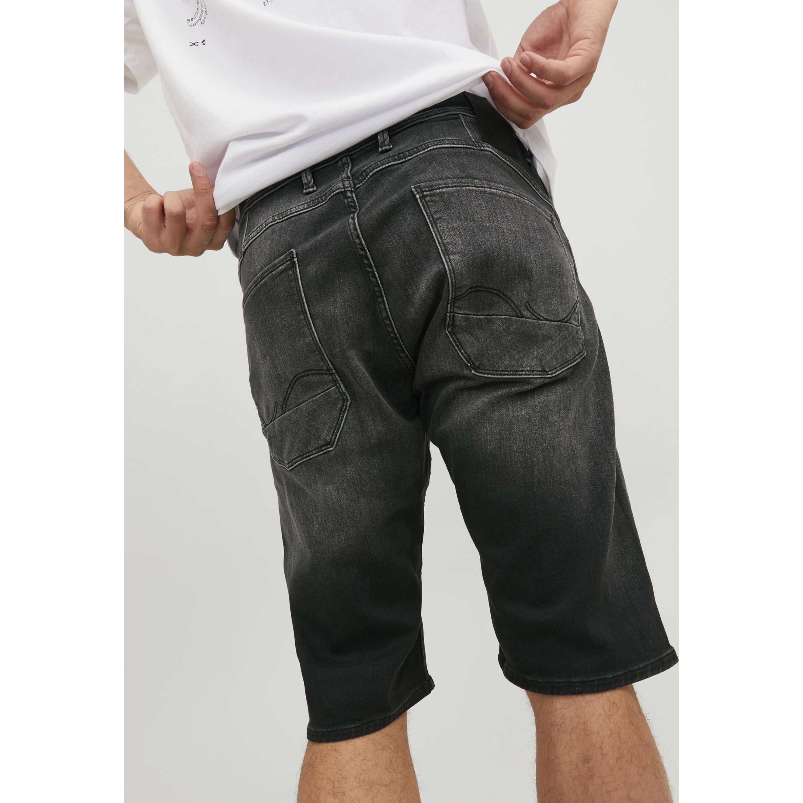 JACK & JONES Šortai vyrams, Juoda, JJISCALE JJLONG SHORTS 6