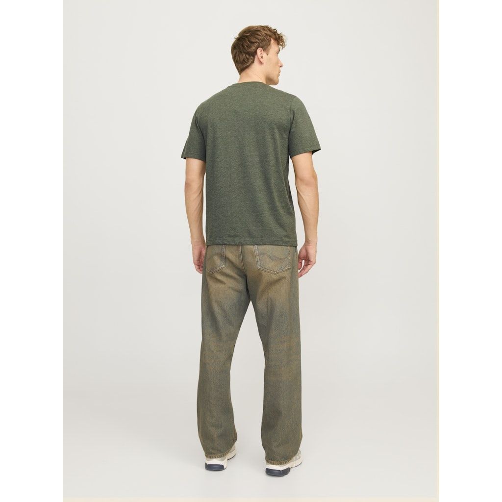 JACK & JONES Marškinėliai vyrams, Chaki, Alvis tee 2