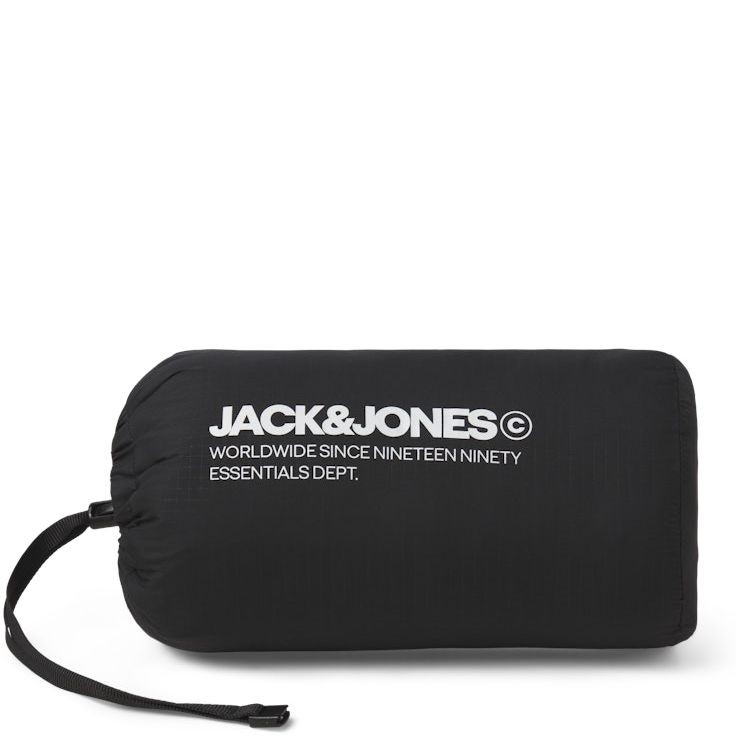 JACK & JONES Pūkinė liemenė vyrams, Juoda, State packable bw collar 2