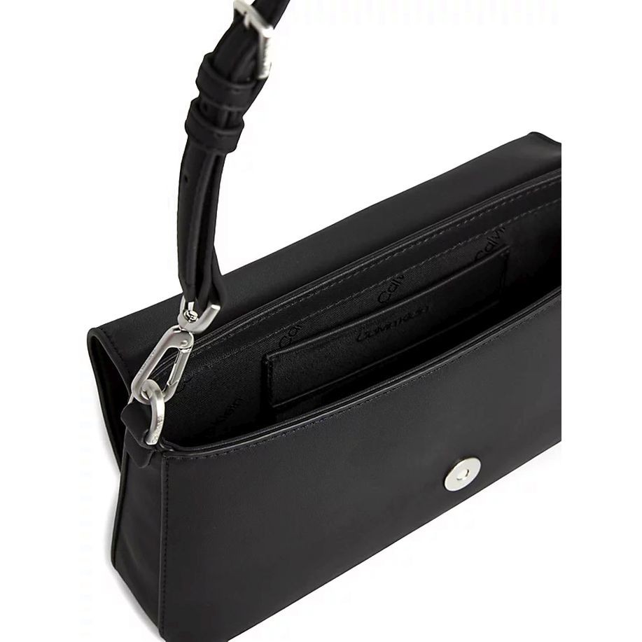 CALVIN KLEIN Rankinė per petį moterims, Juoda, Must shoulder bag 3
