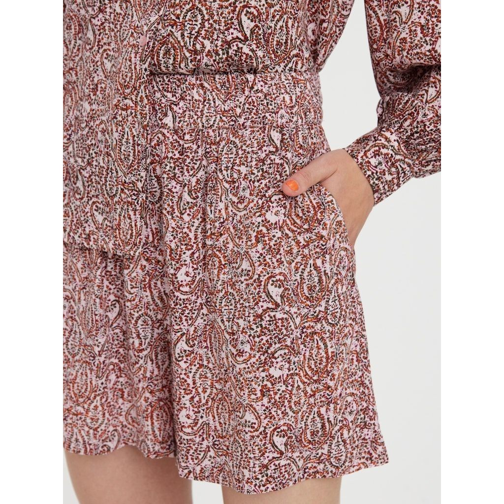 VERO MODA Šortai moterims, Rožinė, VMULRIKKE HW SHORTS V 4