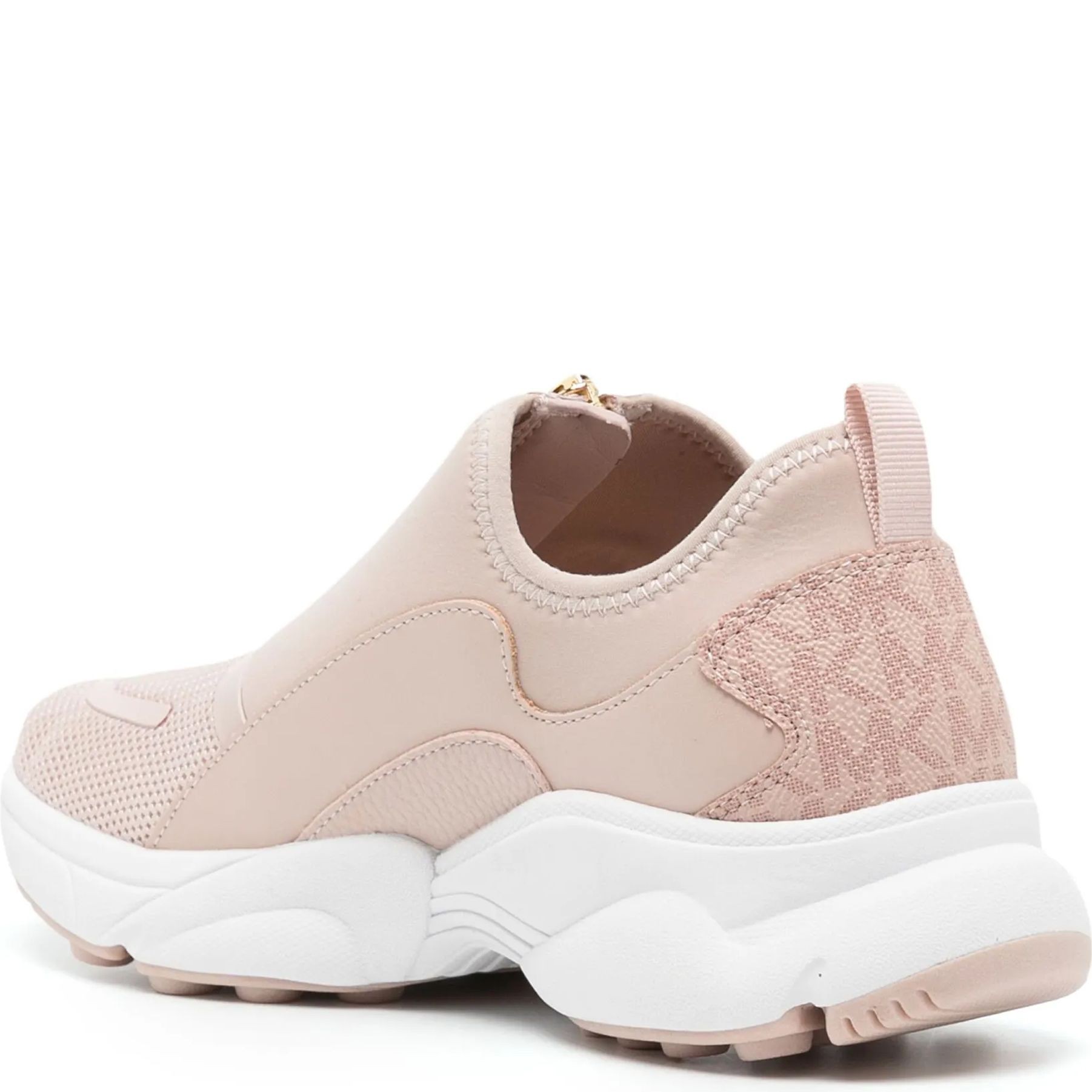 MICHAEL KORS Laisvalaikio bateliai moterims, Smėlio, Sami zip trainer 3