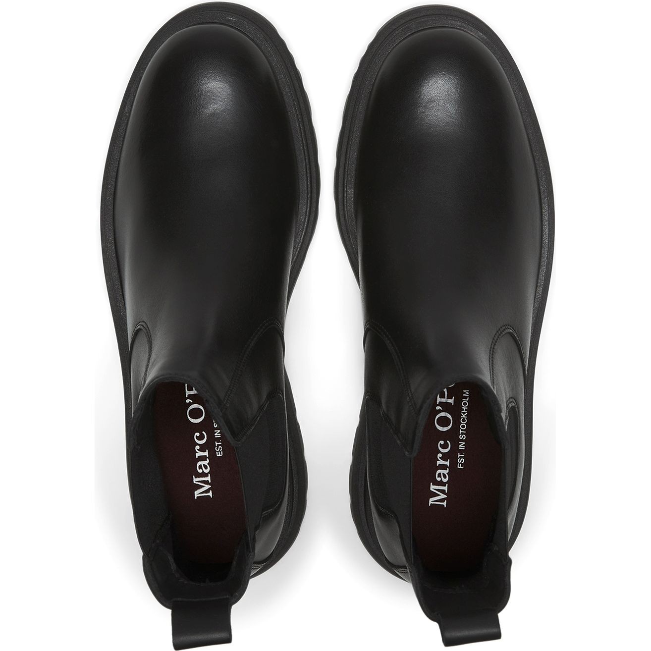 MARC O'POLO Aulinukai vyrams, Juoda, Mod. Martin 12A 4