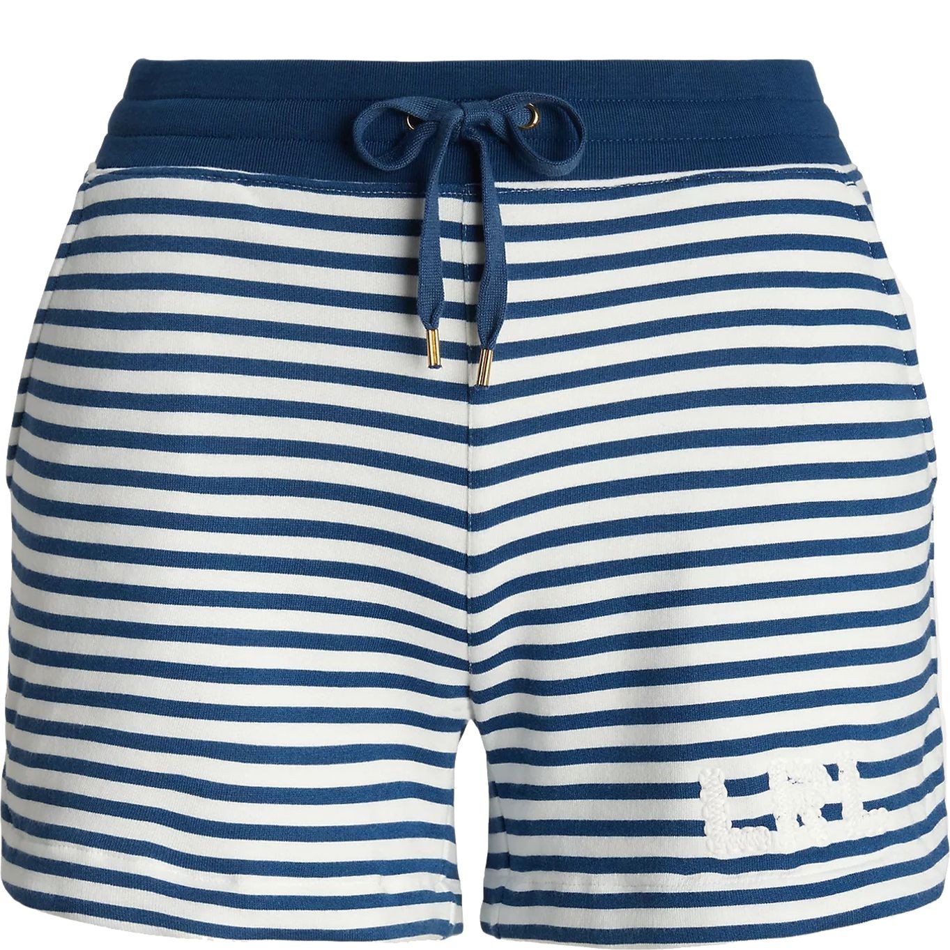 LAUREN RALPH LAUREN Šortai moterims, Balta, Osavy athletic shorts