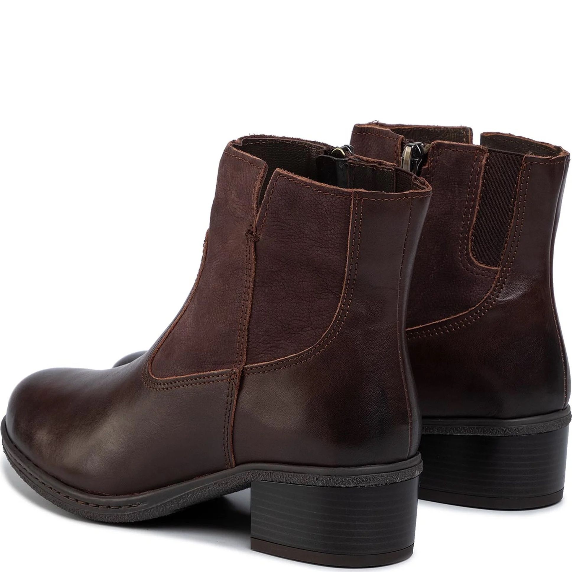 GO SOFT Aulinukai moterims, Ruda, BOOTIES 3