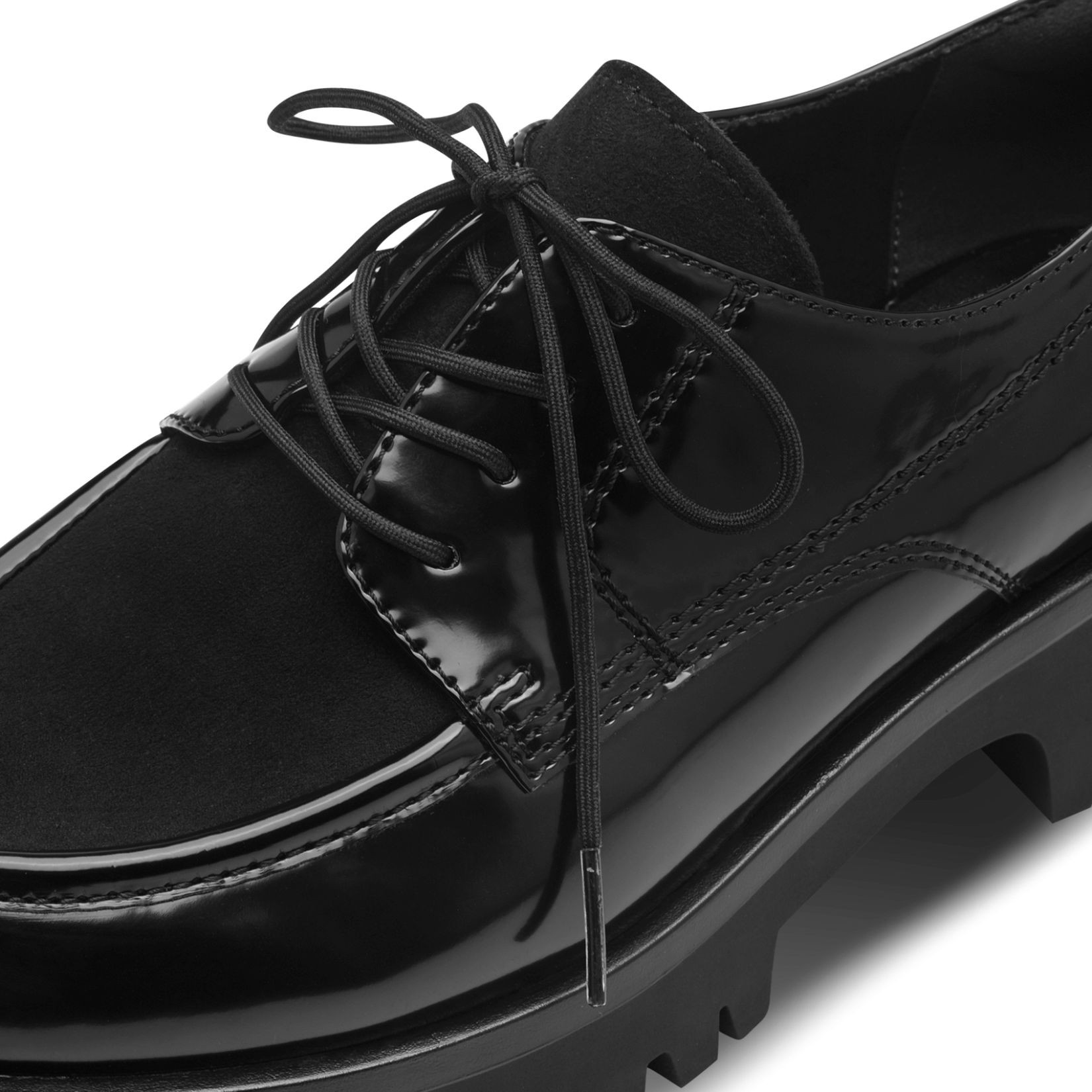 TAMARIS Klasikiniai batai moterims, Juoda, Lace-up 5