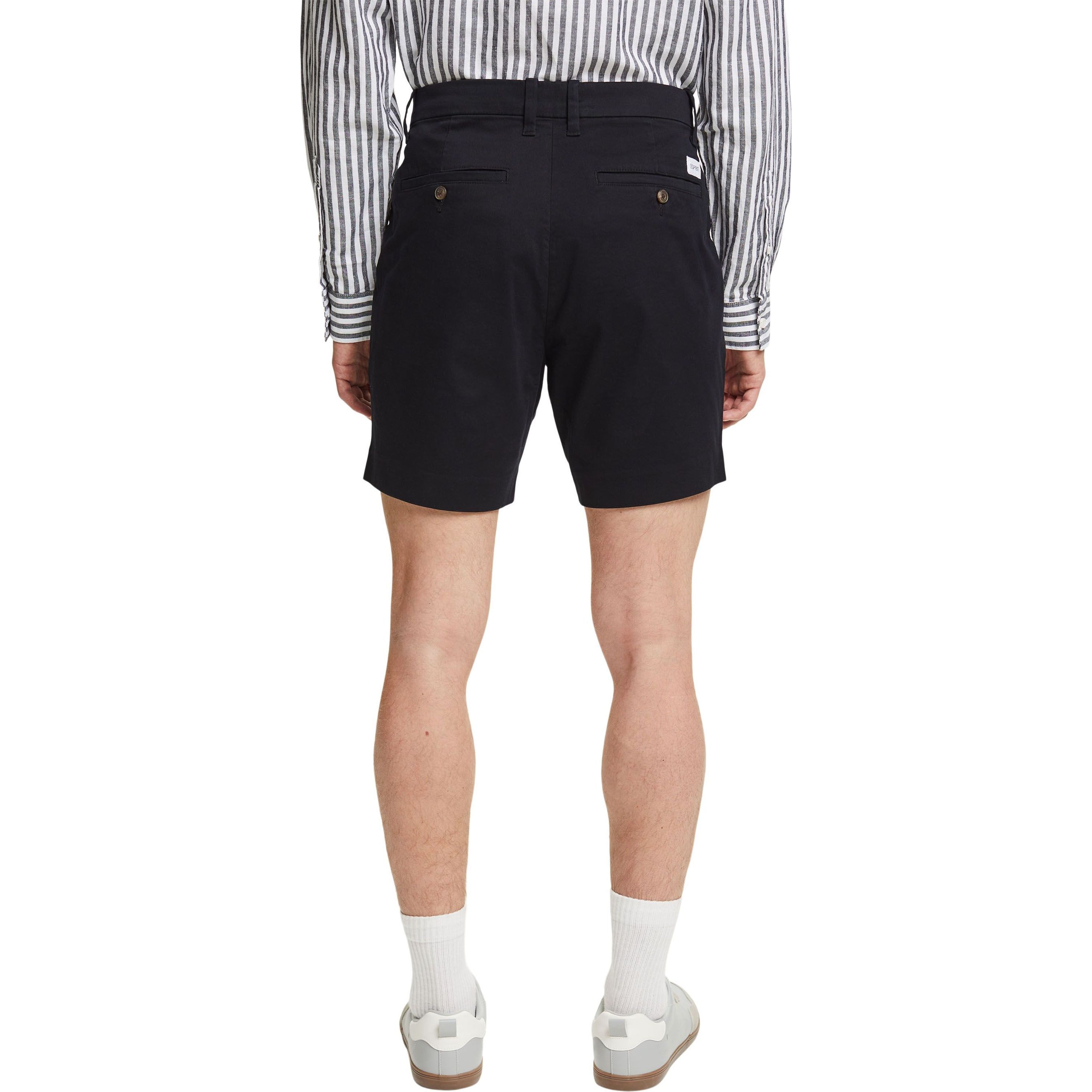 ESPRIT Šortai vyrams, Juoda, Slim Shorts 3