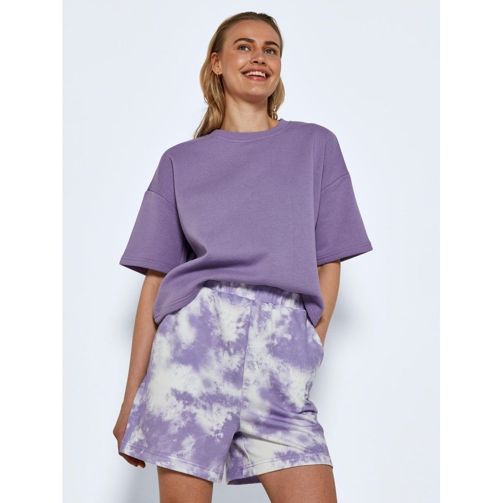 NOISY MAY Šortai moterims, Balta, NMSONJA HW SHORTS 7