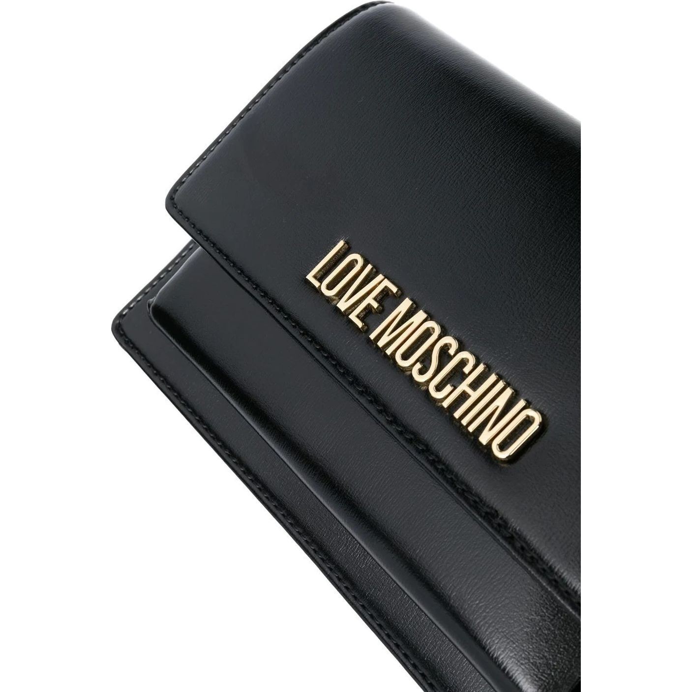 LOVE MOSCHINO Rankinė per petį moterims, Juoda, Crossbody 3