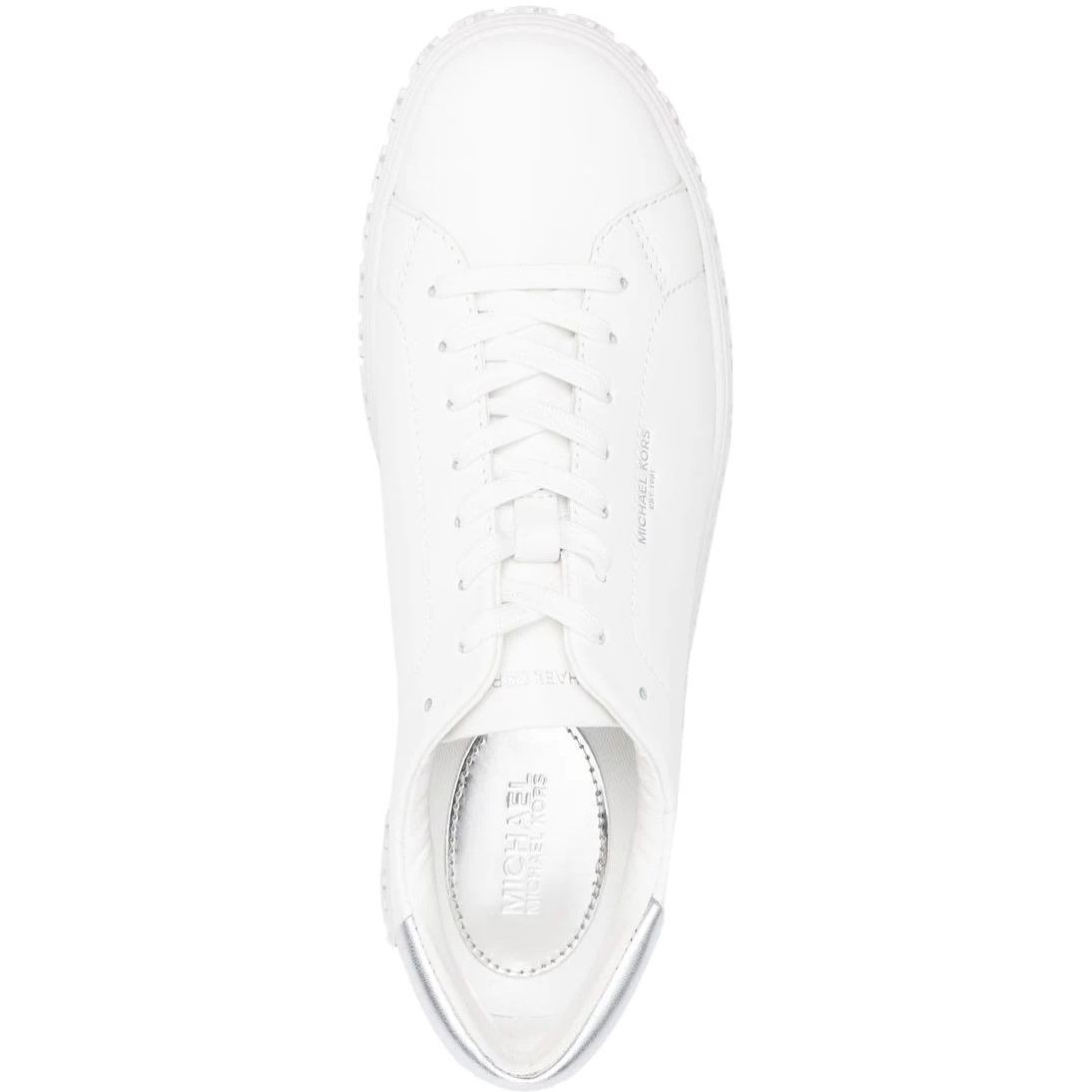 MICHAEL KORS Sportiniai bateliai moterims, Balta, Grove lace up trainer 4