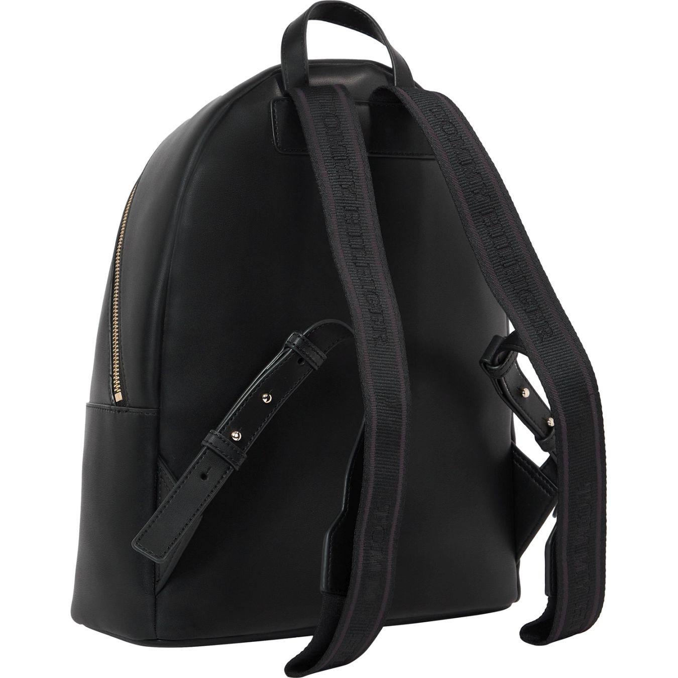 TOMMY HILFIGER Kuprinė moterims, Juoda, Logotape backpack 2