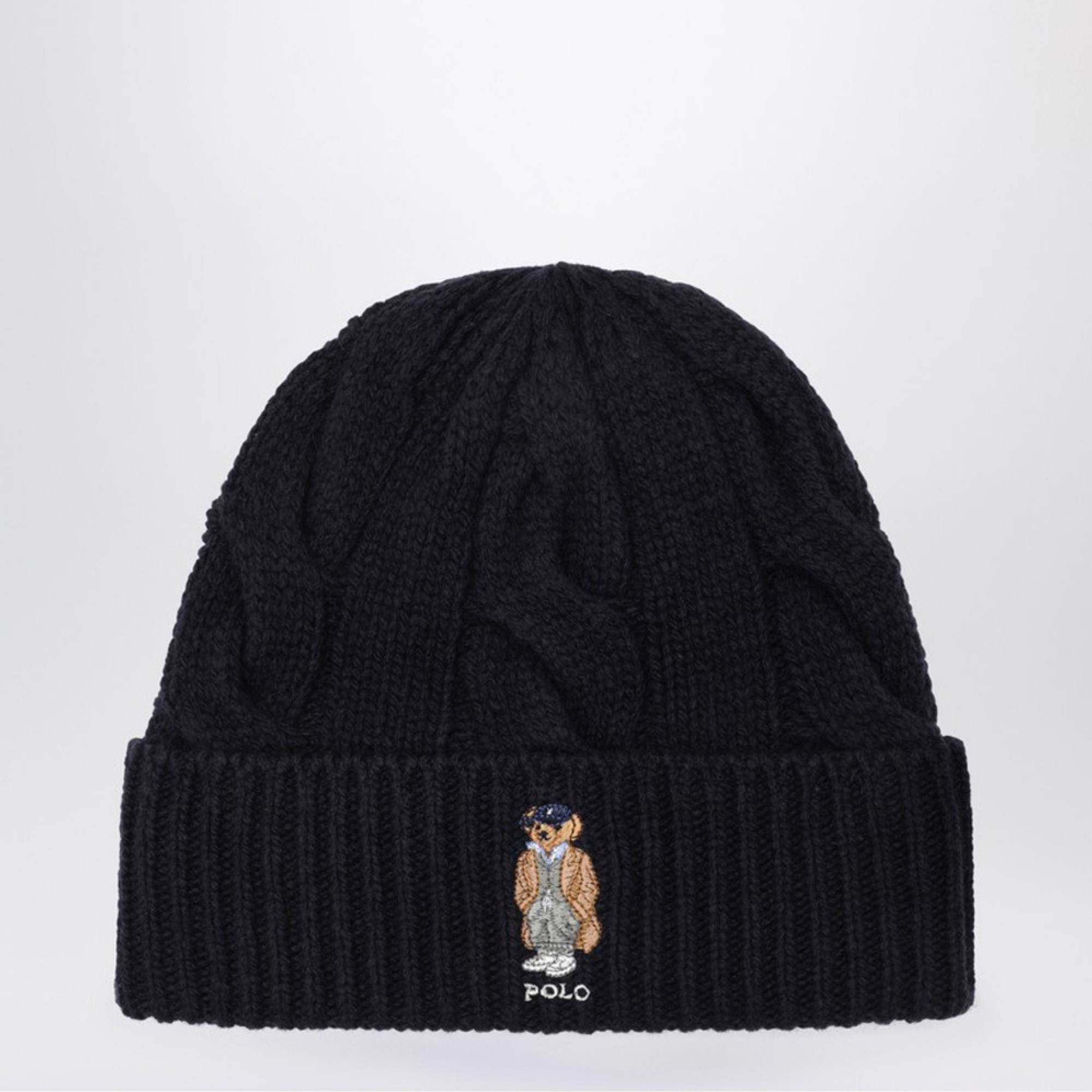 POLO RALPH LAUREN Skrybėlė moterims, Mėlyna, Fall bear ht hat 1