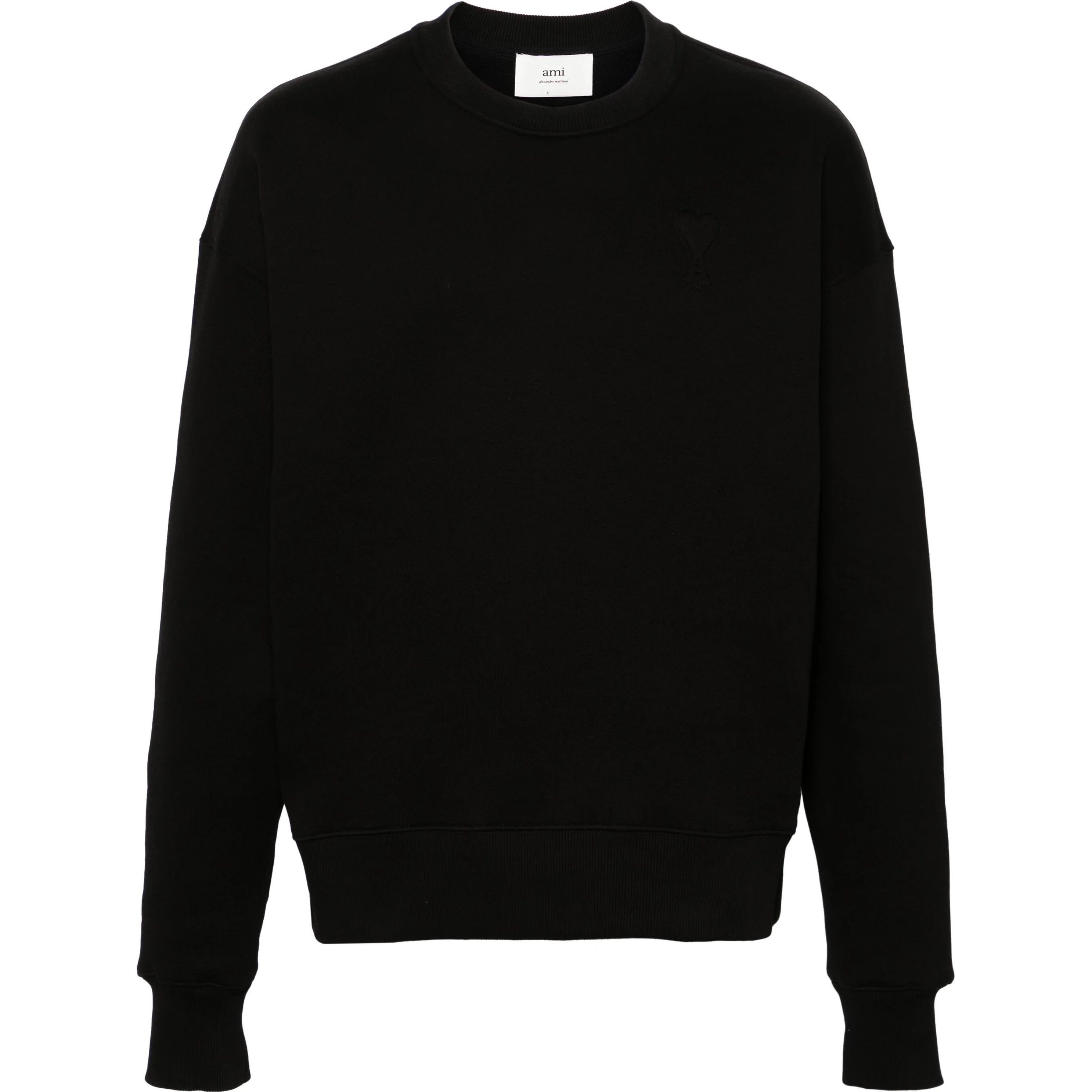 AMI PARIS Sportinis nertinis, Juoda, Sweatshirt