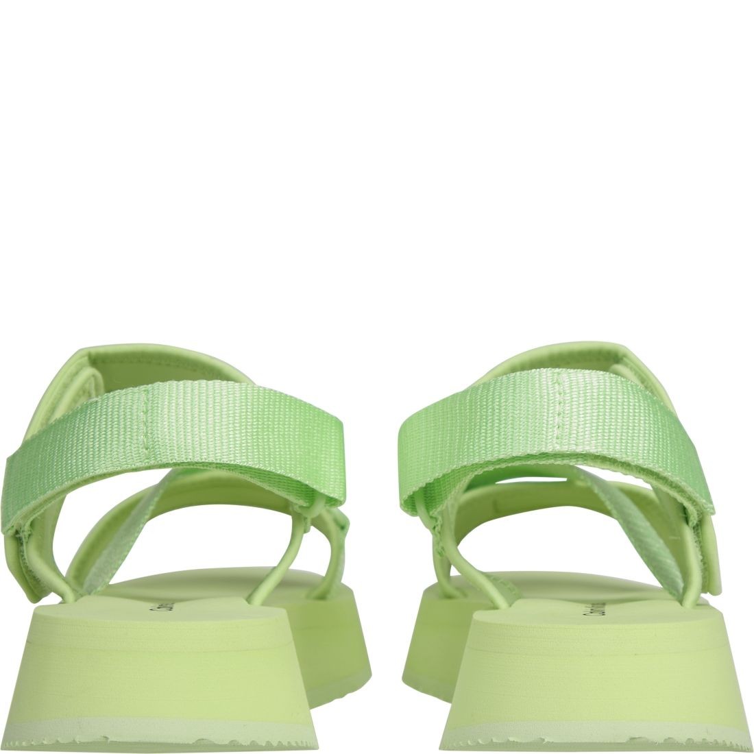 CALVIN KLEIN JEANS Basutės moterims, Žalia, Prefresato sandal badge, CALVIN KLEIN JEANS 3