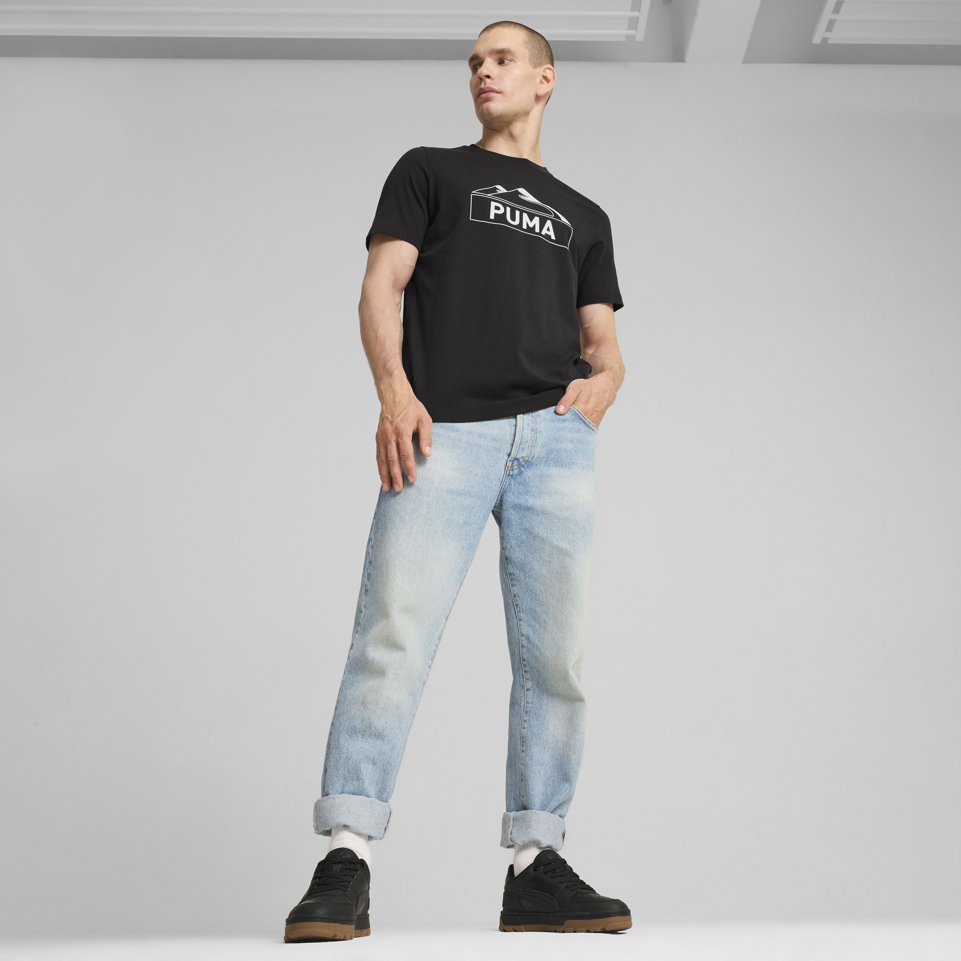 PUMA Laisvalaikio bateliai vyrams, Juoda, Caven 2.0 leisure 8