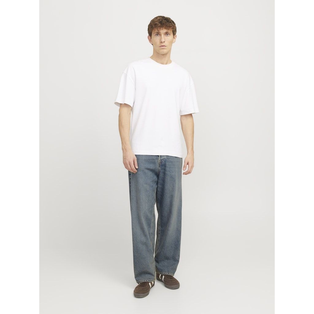 JACK & JONES Platūs džinsai vyrams, Mėlyna, Ron 7