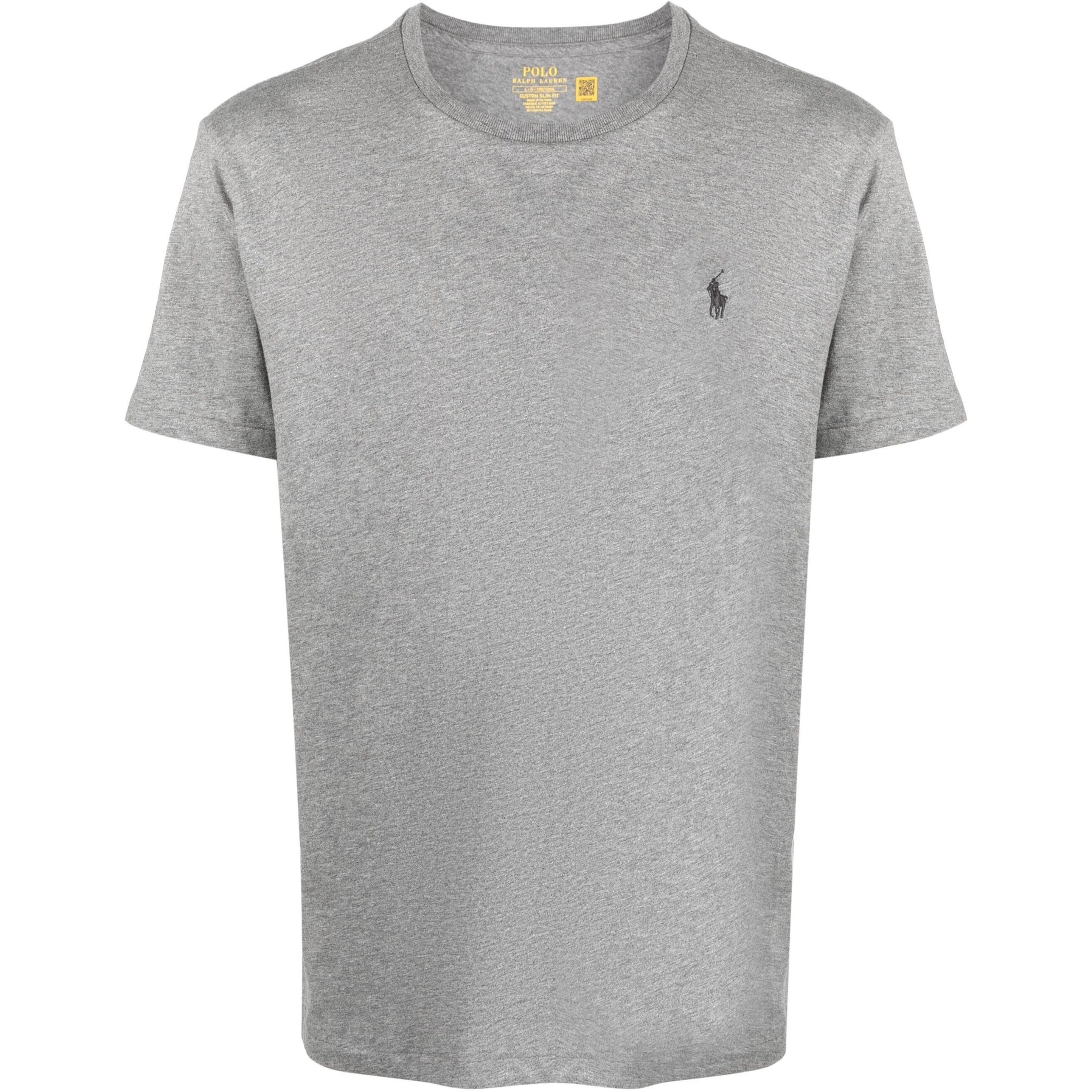 POLO RALPH LAUREN Marškinėliai trump. rankovėmis vyrams, Pilka, Short sleeve t-shirt 1