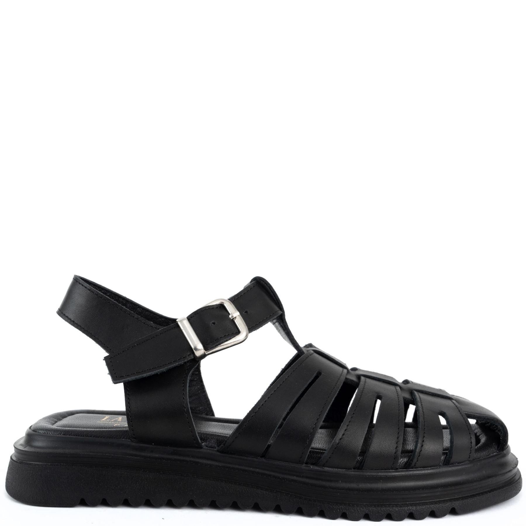 LA CONTE Basutės moterims, Juoda, Sandals 2